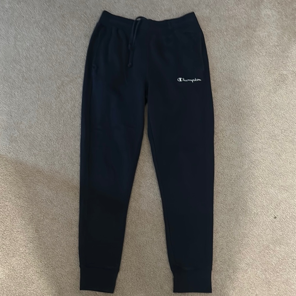 Champion Men’s Navy Blue Jogger Pants Medium
